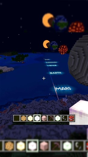 Solar System 🌌 #minecraft #solarsystem