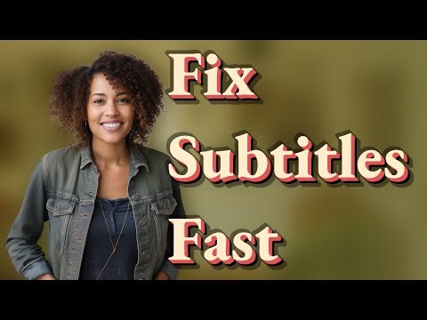 How Can You Easily Resync Subtitles After Pausing on Streaming Devices?