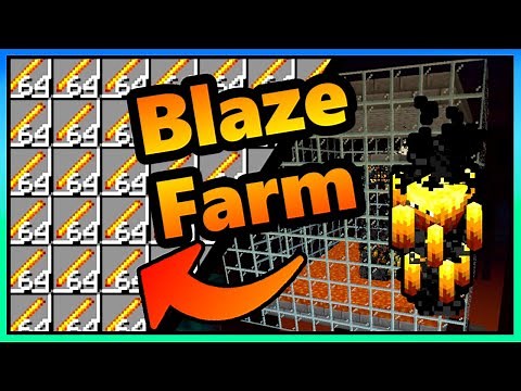 Minecraft Blaze Farm | 1150+ Blaze Rods per Hour | 1.20 - 1.21+