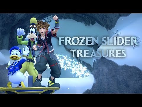KINGDOM HEARTS 3 - All Frozen Slider Treasures Locations (Orichalcum +)