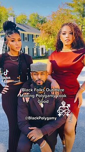 Black Out Here Making Polygamy 💞 Look Good | Black Polygamy