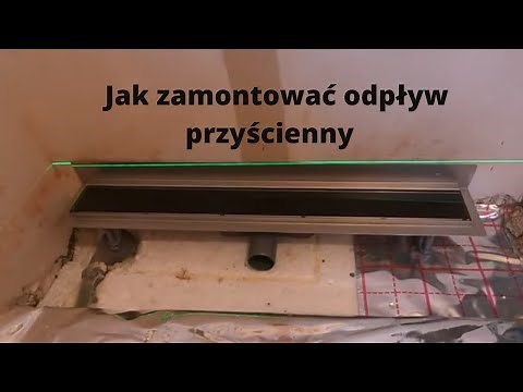 Jak zamontować odpływ liniowy przyścienny - remont4you
