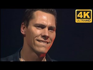DJ Tiesto feat. Kirsty Hawkshaw - Just Be, 4K AI Enhanced, (Tiesto live Arnhem Gelredome, 2004)