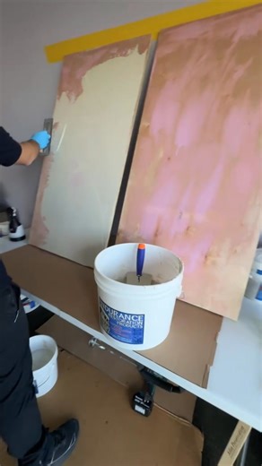 Inventor & CEO of Tadelakt Moroccan Plaster from England, demonstrates techniques to Atlas Preservation staff! Applicator training workshops are being planned for 2026! | Atlas Preservation