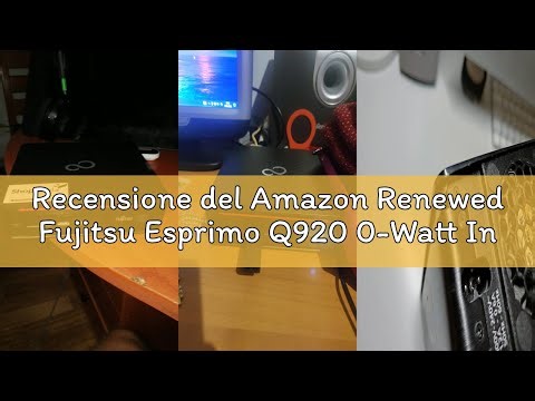 Recensione del Amazon Renewed Fujitsu Esprimo Q920 0-Watt Intel Core i5 240 GB SSD (NEU) - Hard disk