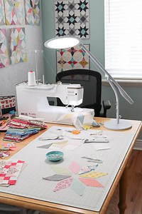 Meet the Bright 360 - the ultimate Craft Lamp from Cricut - Diary of a Quilter - a quilt blog