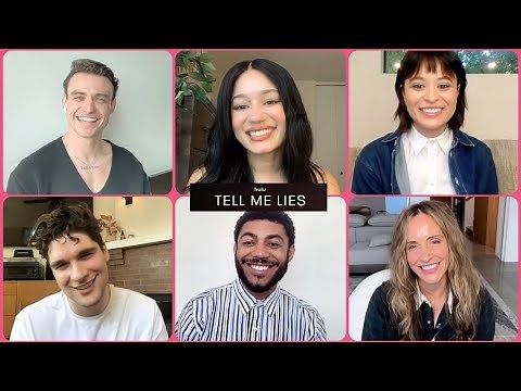 TELL ME LIES Season 2 Cast Interview! Thomas Doherty, Alicia Crowder, Sonia Mena Meaghan Oppenheimer