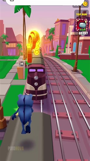 DINO Shines in Hollywood Run 😄 Subway Surfers endless runner gameplay by Pixonova 🎮 #subwaysurfers #endlessrunner #pixonova #gaming