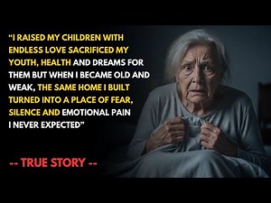 “I Had to Leave My Own Home to Survive | An Old Mother’s Heartbreaking True Story”