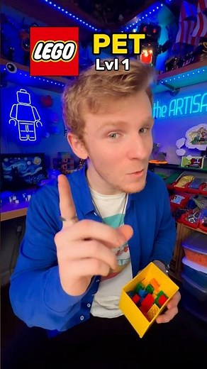 How to build a LEGO PET like a pro… #shorts