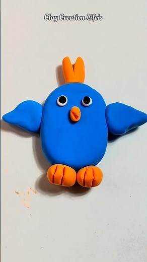 DIY Angry Birds Clay Tutorial | Easy & Fun Clay Craft forEveryoneTrending 2025#clayart #diy #shorts