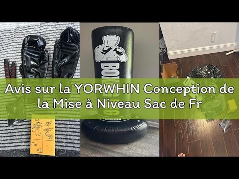 Avis sur la YORWHIN Conception de la Mise à Niveau Sac de Frappe Adulte - 180cm Sac de Boxe Lourd Au