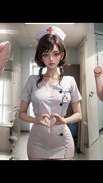 [4k] ai art, ai그림, Ai LOOKBOOK - Cosplay, nurse uniform - 간호사,코스프레 - コスプレ, 看護師