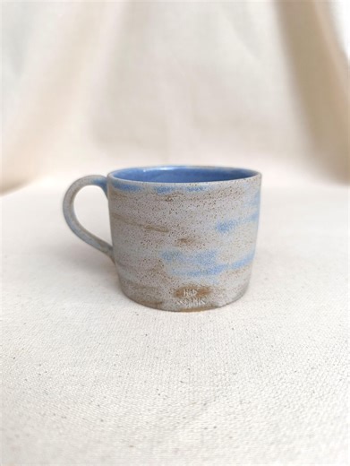 Clouds Handmade Mug | Blue & White Swirl | Relaxing Coffee and Tea Cup | Sky-inspired Ceramic Cup - Etsy