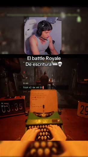 Está bien raro este Battle Royale 💀. #clips #battleroyale #elcamacho24 #finalsentence | Elcamacho