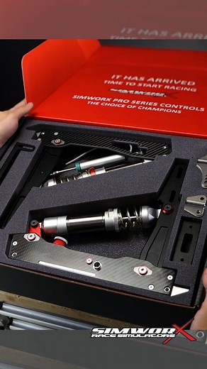 What's in the box ! 📦 Our mission was to create the best experience possible with our new 3.2 pedal set. That includes an immersive unboxing experience. Layer by layer uncover and appreciate the stunningly machined components, beautiful carbon fiber and meticulously arranged piece's that make up your new way to lead races. Join us as we show you a glimpse of the unboxing process and enjoy what over 20 years of research and development in the sim racing industry can create. . . . . . . . . #simr