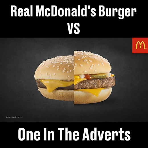 8.6M views · 5.8K shares | This is why McDonald's burgers look so different in the adverts  | LADbible | Facebook