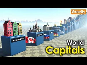 🌎 195 Countries • 195 Capitals