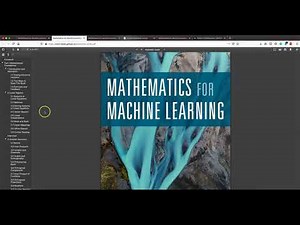 Libros de matemática recomendados para machine learning