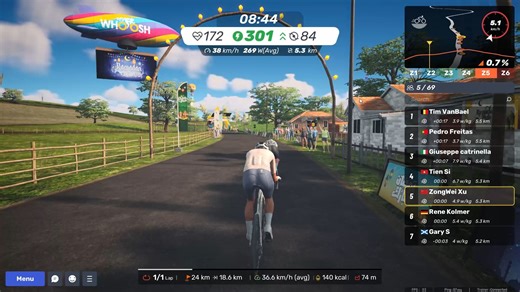MyWhoosh｜骑行台｜Mission Ride Sharp X Naked Optics Stage 1｜2026-03-06 18:30