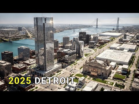 Detroit's $20 billion 5 Mega-Projects Makeover is INSANE