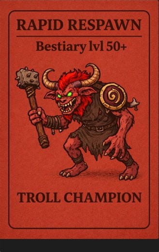 troll champion #tibia #tibiarl #oldtibia #tibiaquest #bestiary | Tibia Boutique
