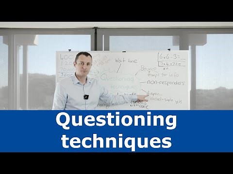 Questioning techniques