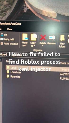 How to fix failed to find Roblox process krnl injector