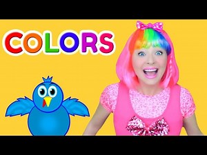 Learn Colors with Surprise Hair Colors | Color Song for Kids, Baby and Toddlers at Beauty Salon - Videos For Kids