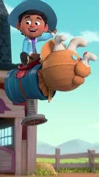 Jon and Miguel's Big CRASH!😱 | Dino Ranch | Cartoons For Kids