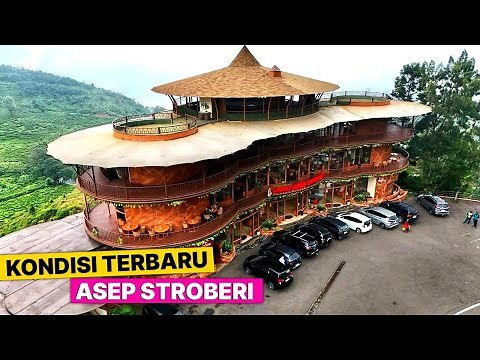 RESTORAN LIWET ASEP STROBERI PUNCAK | Eks Rindu Alam Yang Sangat Estetik dan Legendaris