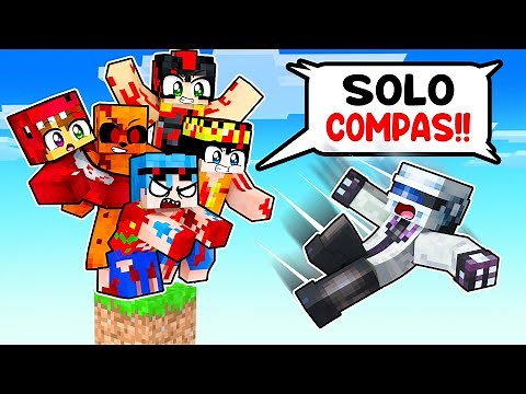 TRAPPED in a CHUNK with the COMPAS.EXE 😱 MINECRAFT