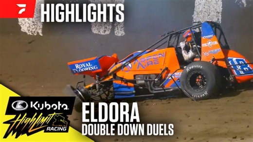 Highlights | 2025 Kubota HLR Double Down Duels at Eldora Speedway