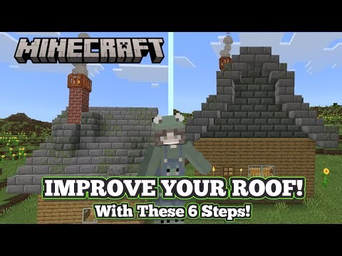 Watch This To Build Better Roof! | Minecraft