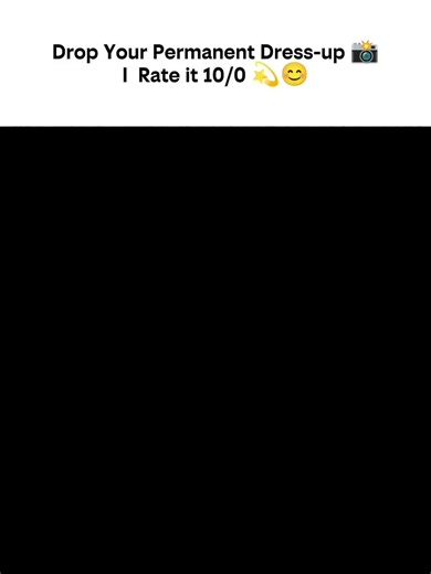 Discover My Permanent Dress-up Rating