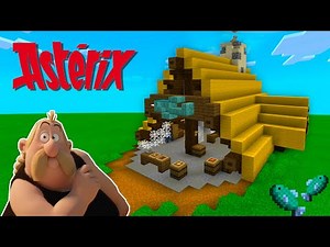 Minecraft Asterix | Bauanleitung für Verleihnix Fischmarkt