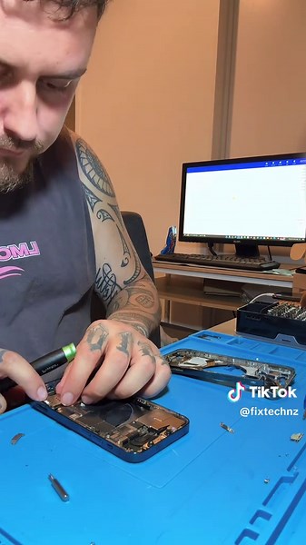 iPhone 12 Pro full refurb done and dusted #fyp #christchurch #nzphonerepair #viralvideo #viral