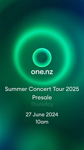 SUMMER CONCERT TOUR returns in 2025 with an all-star, powerhouse line up featuring COLD CHISEL, ICEHOUSE, BIC RUNGA and EVERCLEAR. The 2025 Summer Concert tour will play in Queenstown on 18 January, Taupō on 25 January, and Whitianga on 26 January. One New Zealand customers can be among the first to secure tickets during the presale starting at 10:00am on Thursday 27 June 2025. Grab your presale code through One NZ Rewards now! T&Cs apply. | One New Zealand