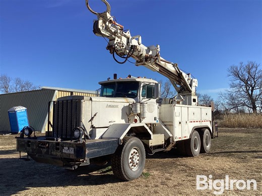1984 Volvo Autocar DC T/A Digger Derrick Truck | Transportation