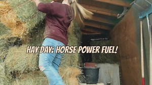Hay Stacking Jenga Challenge – 7,000+ lbs for a Hungry Horse