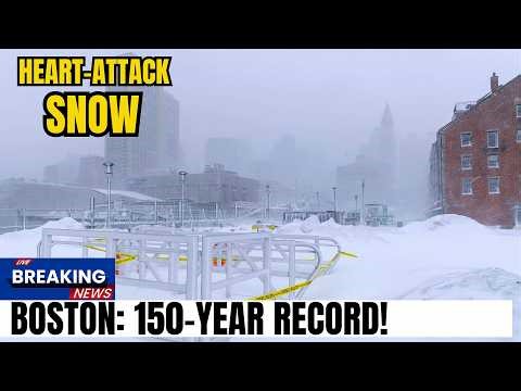 BREAKING: Monster Nor'easter DUMPS 33" on Dartmouth! Rhode Island Power Grid COLLAPSES