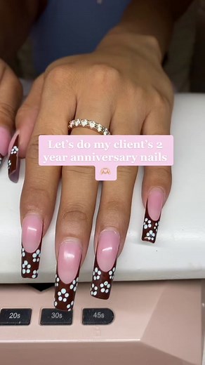 Client's 2 Year Anniversary Nail Design | Nail Technician Creations