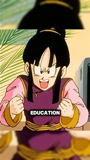 Goku Knocks Chi Chi Out 😂 #dragonballz