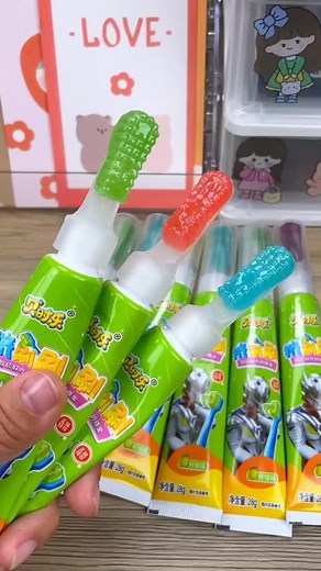 Colorful Cartoon Toothpaste Tubes for Kids