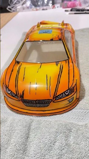 Cartoon Paint For RC Cars