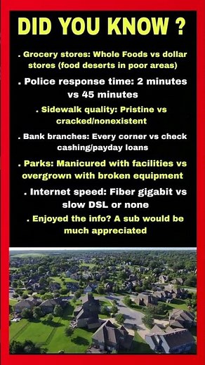 Rich vs Poor Neighborhoods - Spot The Difference