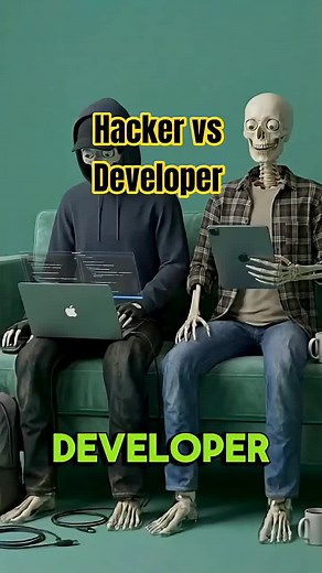 Hacker vs Developer 💰 | Software Developer