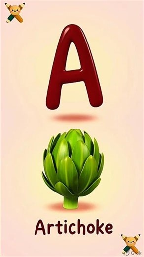 ABC Alphabet with Vegetables (A to H) | A to Z Learning for Kids #kidslearning #abcd ‪@PhoniPop‬