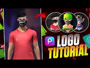 FREE FIRE CARTOON LOGO KAISE BANAYE LIKE ‪@zoroffxx‬ AND ‪@BONEX4_FF‬ | HOW TO CREATE GAMING LOGO