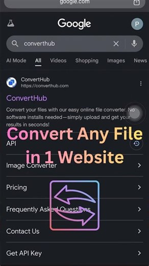 Any File → Any Format! 😲 converthub.com Tool | Telugu | #convert #file #convertkit #fileformats